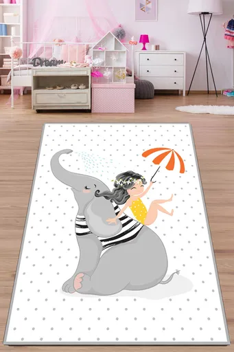 Covor, Filla, 80x150 cm, Poliester, Multicolor