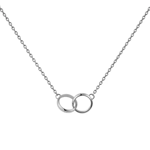 Daniel Wellington Colier frumos din oțel cu cristale Classic Lumine DW00400354