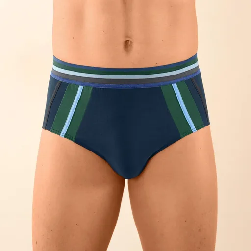 Pachet de 6 perechi de chiloți cu talie înaltă și cupe închise