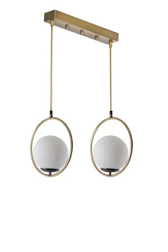 Lustra, Opviq, 846STL2849, Alb / Cupru