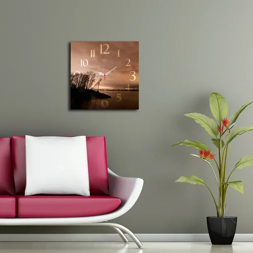 Ceas de perete, Msk-39, Dimensiune: 40 x 40 cm, Multicolor