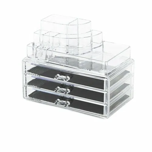 Compactor Organizator mare pentru cosmetice, 3sertare