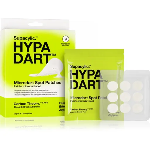 Carbon Theory Hypa Dart Microdart Spot Patches plasturi pentru piele problematică impotriva acneei 9 buc