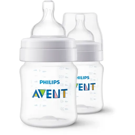 Philips Avent Anti-colic SCY100/02 biberon pentru sugari anti-colici 1 m+ 2x125 ml