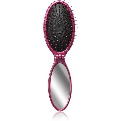 Wet Brush Pop and Go Detangler Pink pieptene de păr cu oglinda mica 1 buc