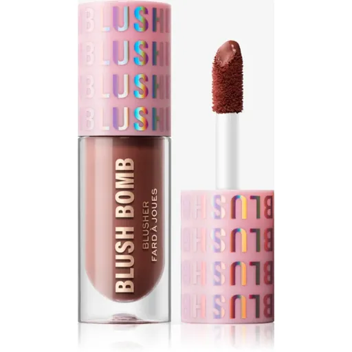 Makeup Revolution Y2k Blush Bomb fard de obraz lichid culoare That's Fly Nude 4.5 ml