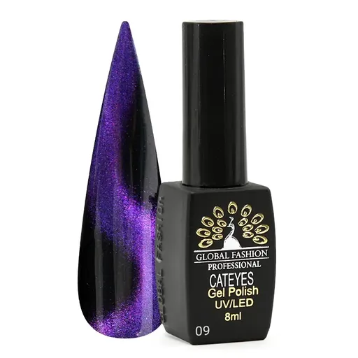 Oja Semipermanenta 24D Cat Eye 8ml, 09, TPO Free