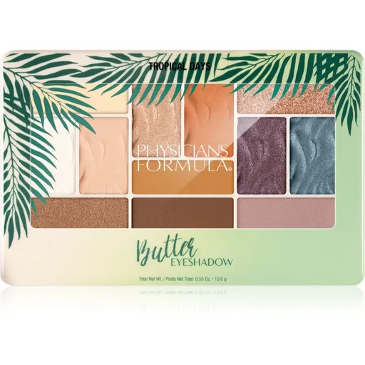Physicians Formula Butter Eyeshadow paletă cu farduri de ochi culoare Tropical Days 15.6 g