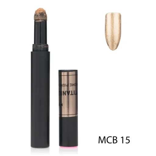 Pigment Unghii Holografic, Stilou - MCB15 - Oranjollie