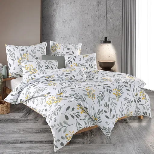 BedTex Lenjerie de pat din bumbac Floranc, 135 x 200 cm, 80 x 80 cm, 135 x 200 cm, 80 x 80 cm