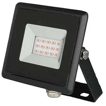 Reflector LED 10W IP65 lumina rosie V-TAC SKU-5989