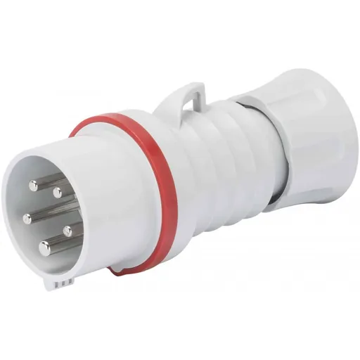 Stecher trifazic, IP44/54, mobil, 3P+N+E, 32A, 380-415V, 6H Gewiss GW60020H