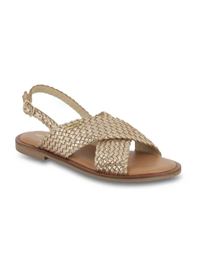 Sandale plate cu curele împletite Doa Les Tropéziennes par M Belarbi