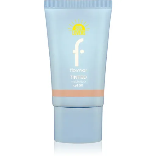 flormar Sun Lovers Tinted Moisturizer SPF 50 crema hidratanta si tonifianta SPF 50 Sand 30 ml