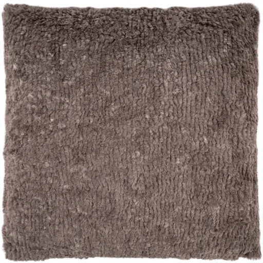 Pernă maro moale, 45 x 45  cm