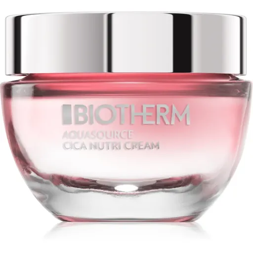 Biotherm Aquasource Cica Nutri Cream produs hrănitor pentru ten uscat sensibil si foarte uscat 50 ml