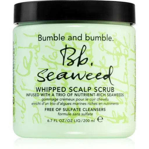 Bumble and bumble Seaweed Whipped Scalp Scrub Exfoliant pentru scalp cu extracte de alge marine 200 ml