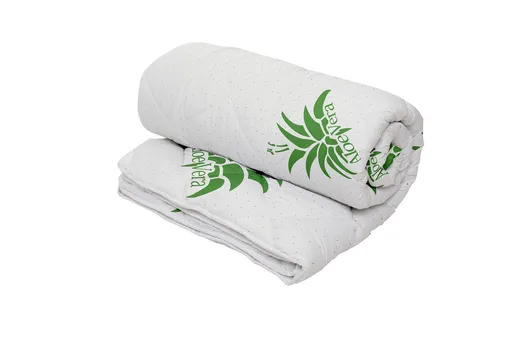 Pilota Aloe Vera Essence microfibra matlasata, 140x200 cm, 250g/mp