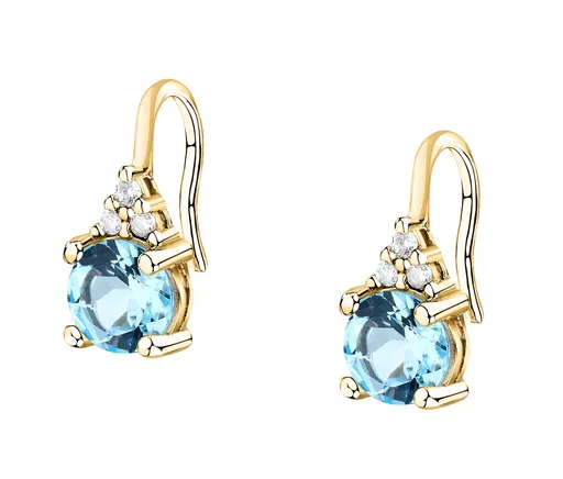 Morellato Cercei placați cu aur cu zircon cubic Tesori SAIW307