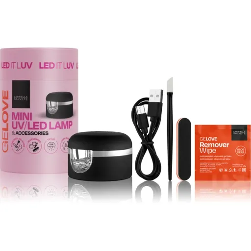 Gabriella Salvete GeLove Mini UV/LED Lamp & Accessories set pentru manichiură perfectă