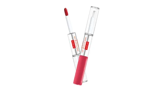 PUPA Milano Ruj lichid cu persistenșă îndelungată (Made To Last Lip Duo (Liquid Lip Colour) 2 x 4 ml 007 Coral Sunrise