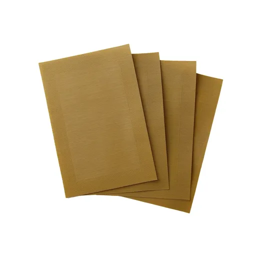 Set de 4 fețe de masă din vinil împletit