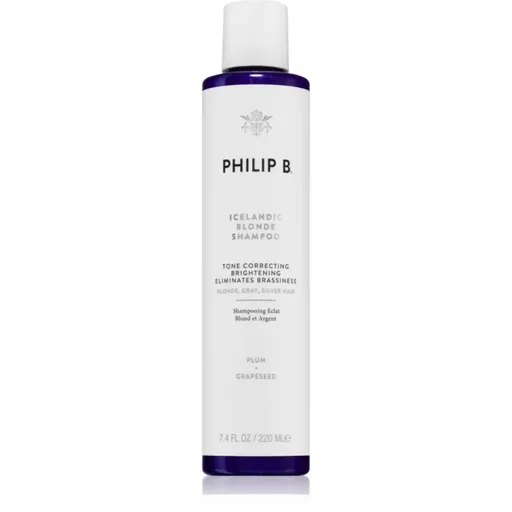 Philip B. Icelandic Blonde șampon pentru părul blond şi gri 220 ml