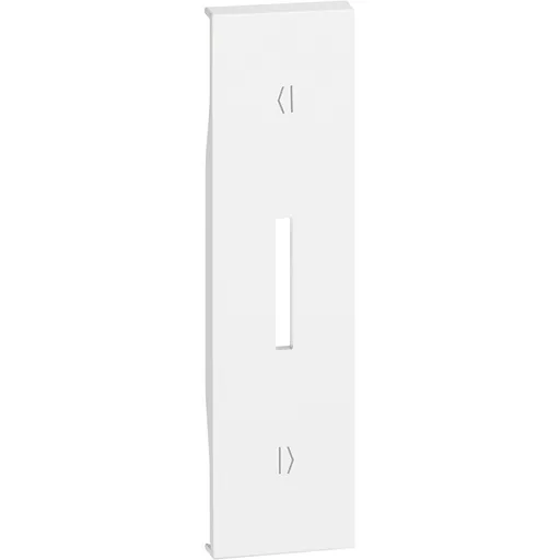 Tasta 1 modul pentru referinta K4027 instalare verticala Bticino Living Now KW06V, alb