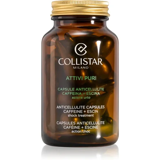 Collistar Attivi Puri Anticellulite Caffeine+Escin capsule de cofeină pentru celulită 14 buc