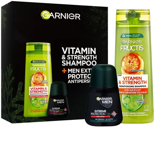 Garnier Set cadou de îngrijire pentru corp și păr pentru bărbați