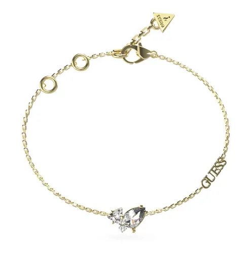 Guess Brățară fermecătoare placată cu aur Wonderlights JUBB04414JWYG 21 cm