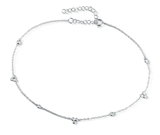 JVD Brățară de argint cu zircon transparent SVLB0331XK4BI25