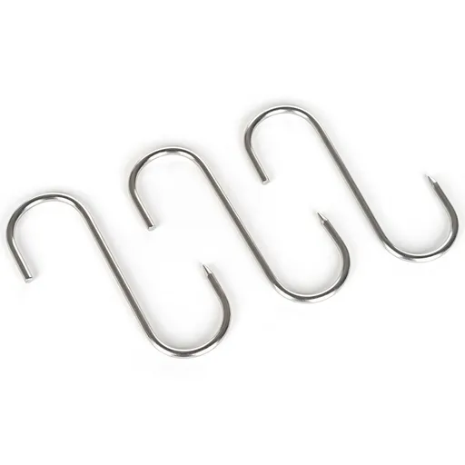 Banquet Cârlig din oțel inoxidabil pentruafumătoare AKCENT 13 x 9 cm, 3 buc., M