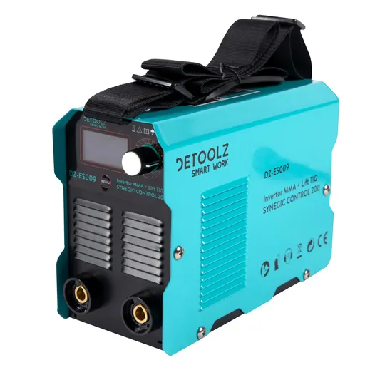 Aparat sudura MMA/Lift TIG 200A, Detoolz DZ-ES009, Synergic Control, diametru electrod 1.6-4mm