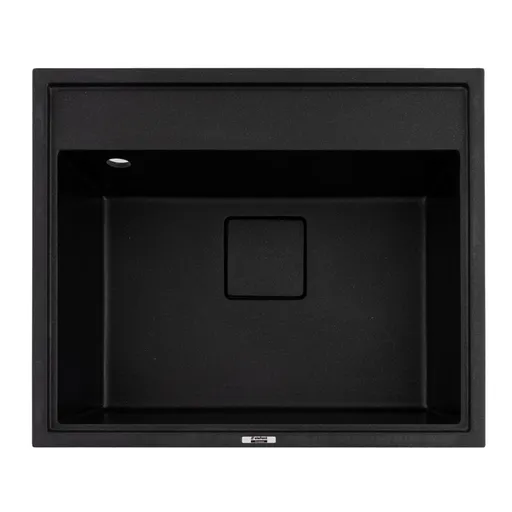 Chiuveta de Bucatarie Elefant Premium SHERLIT, Negru Metalic 600x500 mm