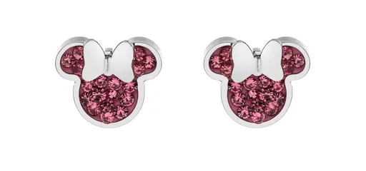 Disney Cercei sferici fermecători din oțel cu zirconi Minnie Mouse E600177RPL-B.CS