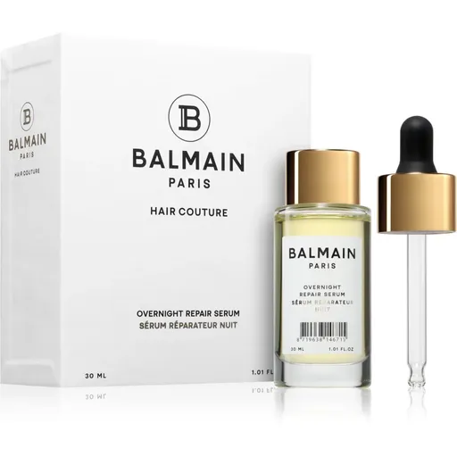 Balmain Hair Couture Overnight Repair Serum ser nutritiv cu ulei pentru păr 30 ml