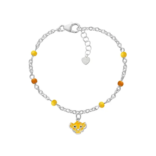 Disney Brățară rafinată din argint Lion king Mini BS00105SL-47.CS
