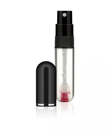 Travalo Pure Essentials - flacon reîncărcabil 5 ml (negru)