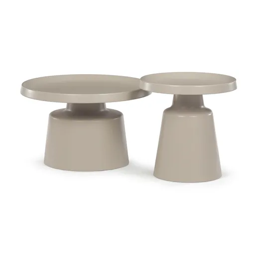 Set de măsuțe de cafea F4114 CSM, bej, 2 buc., bej