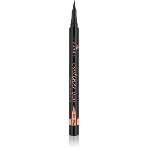 essence Eyeliner Pen creion pentru conturul ochilor culoare 010 Blackest Black 1.1 ml