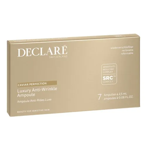 DECLARÉ Ser antirid în fiole Caviar Perfection (Luxury Anti-Wrinkle Ampoule) 7 x 2,5 ml