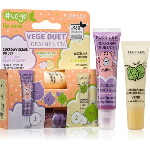 FlosLek Laboratorium Vege Duet set îngrijire buze 2 buc