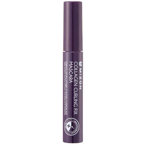 Mizon Rimel rezistent la apa pentru extindere și răsucire (CollagenCurl ing Fix Mascara) 6 ml Black