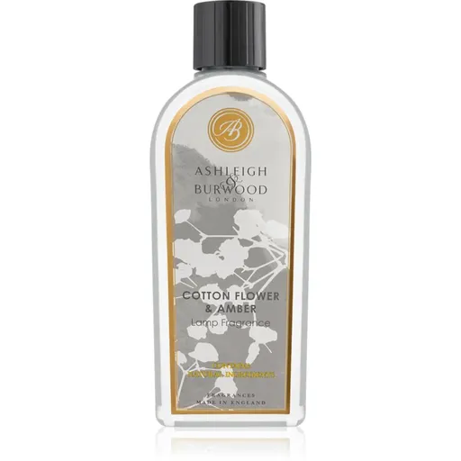 Ashleigh & Burwood London In Bloom Cotton Flower & Amber rezervă lichidă pentru lampa catalitică 500 ml