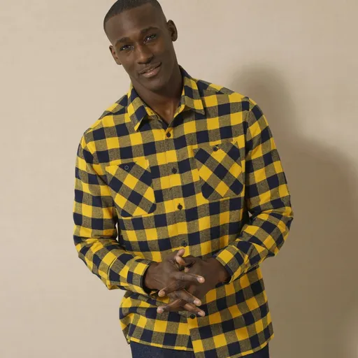 Cămașă din flanel în carouri