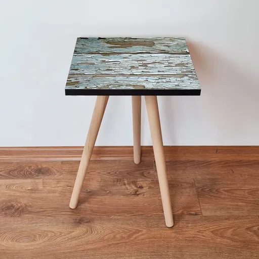 Masuta, Hanah Home, Shp257, 35x42x35 cm, Bej/Verde