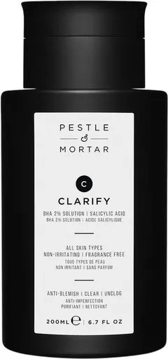 Pestle & Mortar Tonic pentru piele cu acid salicilic (Clarify Toner) 200 ml