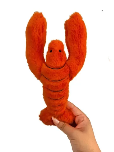 Jucărie pentru câini, Paws & Whiskers, Havhav 1030, 100% MATERIAL TEXTIL PLUȘOS, Portocaliu