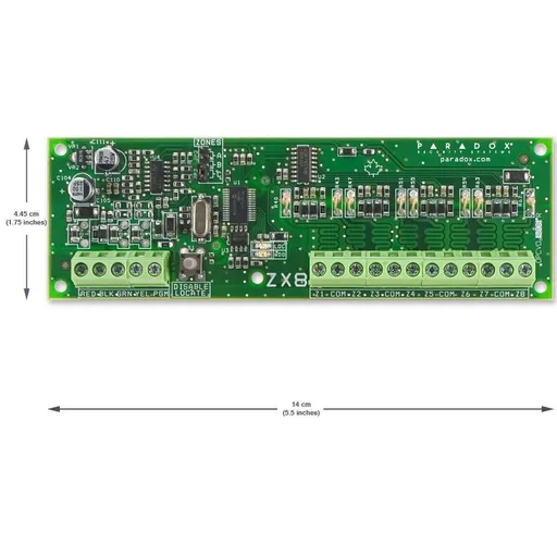 Modul extensie 8 zone Paradox ZX8